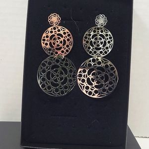 Silver earrings